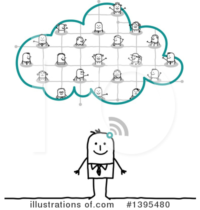 Networking Clipart #1395480 by NL shop