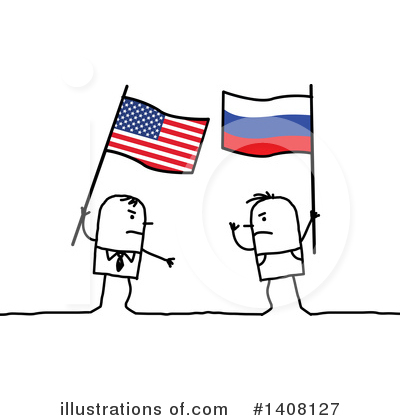 Russian Flag Clipart #1408127 by NL shop