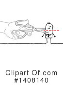 Stick Man Clipart #1408140 by NL shop