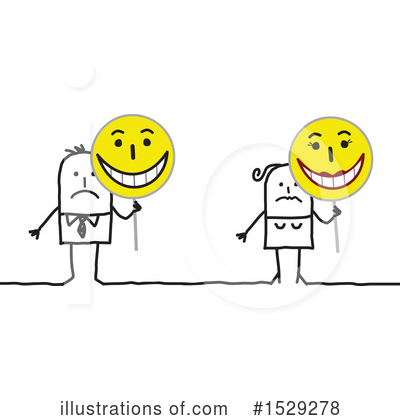 Royalty-Free (RF) Stick Man Clipart Illustration by NL shop - Stock Sample #1529278