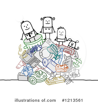 Royalty-Free (RF) Stick People Clipart Illustration by NL shop - Stock Sample #1213561