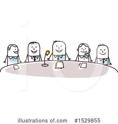 Meeting Clipart #1529855 by NL shop