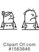 Stick People Clipart #1563846 by NL shop