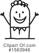 Stick People Clipart #1563946 by NL shop