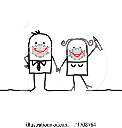 Royalty-Free (RF) Stick People Clipart Illustration by NL shop - Stock Sample #1708764