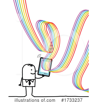 Rainbow Clipart #1733237 by NL shop