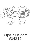 Stick People Clipart #34249 by C Charley-Franzwa
