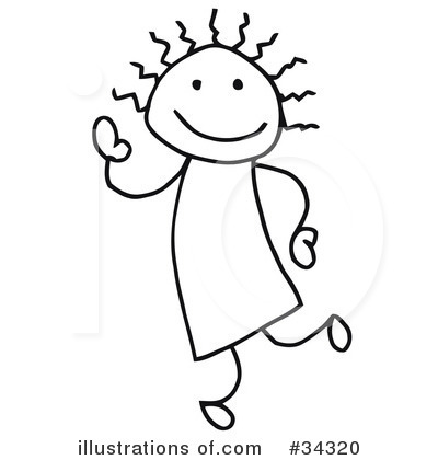 Stick People Clipart #34320 by C Charley-Franzwa