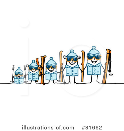 Skis Clipart #81662 by NL shop