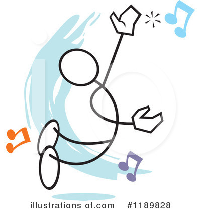 Music Clipart #1189828 by Johnny Sajem