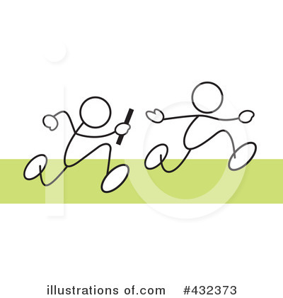 Relay Race Clipart #432373 by Johnny Sajem