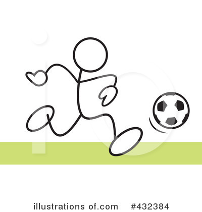 Soccer Clipart #432384 by Johnny Sajem