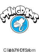 Stingray Clipart #1741154 by Johnny Sajem