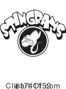 Stingray Clipart #1741159 by Johnny Sajem