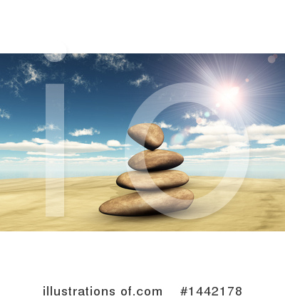 Royalty-Free (RF) Stones Clipart Illustration by KJ Pargeter - Stock Sample #1442178
