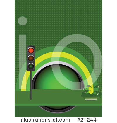 Royalty-Free (RF) Stop Light Clipart Illustration by elaineitalia - Stock Sample #21244