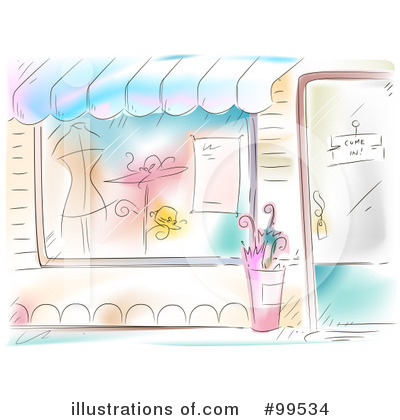 Royalty-Free (RF) Store Clipart Illustration by BNP Design Studio - Stock Sample #99534