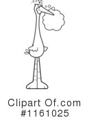 Stork Clipart #1161025 by Cory Thoman