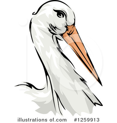 Royalty-Free (RF) Stork Clipart Illustration by BNP Design Studio - Stock Sample #1259913