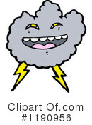 Storm Cloud Clipart #1190956 by lineartestpilot