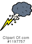 Storm Cloud Clipart #1197757 by lineartestpilot