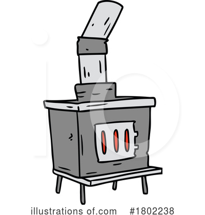 Royalty-Free (RF) Stove Clipart Illustration by lineartestpilot - Stock Sample #1802238