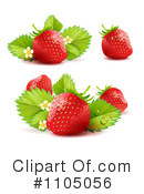 Strawberries Clipart #1105056 by merlinul