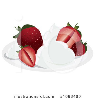 Royalty-Free (RF) Strawberry Clipart Illustration by Randomway - Stock Sample #1093460