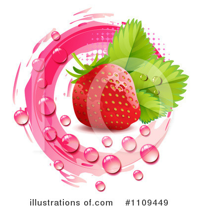 Strawberries Clipart #1109449 by merlinul