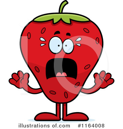 Royalty-Free (RF) Strawberry Clipart Illustration by Cory Thoman - Stock Sample #1164008