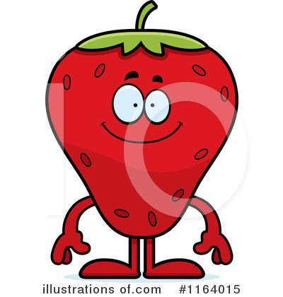 Royalty-Free (RF) Strawberry Clipart Illustration by Cory Thoman - Stock Sample #1164015