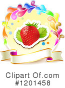 Strawberry Clipart #1201458 by merlinul