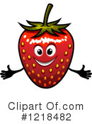 Strawberry Clipart #1218482 by Vector Tradition SM