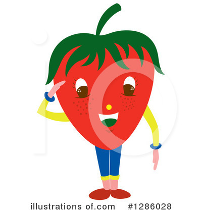 Strawberry Clipart #1286028 by Cherie Reve