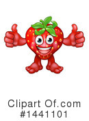 Strawberry Clipart #1441101 by AtStockIllustration