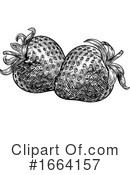 Strawberry Clipart #1664157 by AtStockIllustration