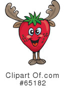 Strawberry Clipart #65182 by Dennis Holmes Designs