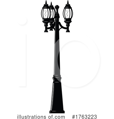 Royalty-Free (RF) Street Lamp Clipart Illustration by Vector Tradition SM - Stock Sample #1763223