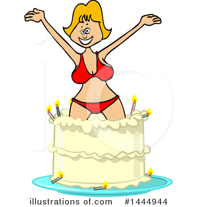 Birthday Cake Clipart #1444944 by djart