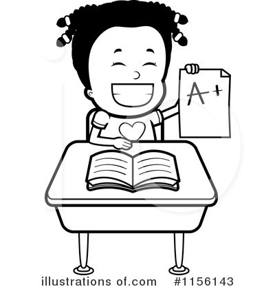 Royalty-Free (RF) Student Clipart Illustration by Cory Thoman - Stock Sample #1156143