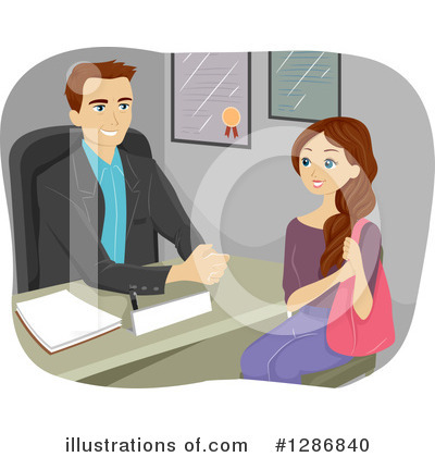 Counselor Clipart #1286840 by BNP Design Studio