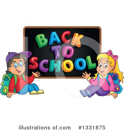School Children Clipart #1331875 by visekart