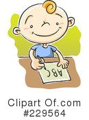 Student Clipart #229564 by Qiun