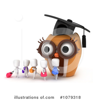Royalty-Free (RF) Students Clipart Illustration by BNP Design Studio - Stock Sample #1079318