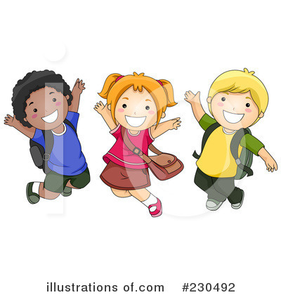 Royalty-Free (RF) Students Clipart Illustration by BNP Design Studio - Stock Sample #230492