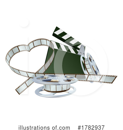 Clapboard Clipart #1782937 by AtStockIllustration