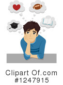 Studying Clipart #1247915 by BNP Design Studio