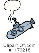 Submarine Clipart #1179218 by lineartestpilot