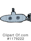 Submarine Clipart #1179222 by lineartestpilot