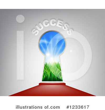 Royalty-Free (RF) Success Clipart Illustration by AtStockIllustration - Stock Sample #1233617